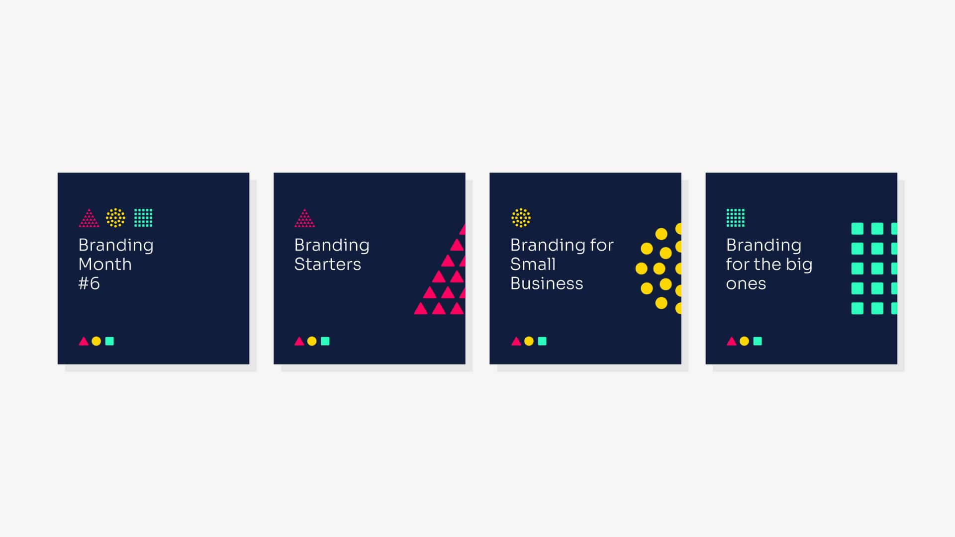 Brand Identity Applications Layout