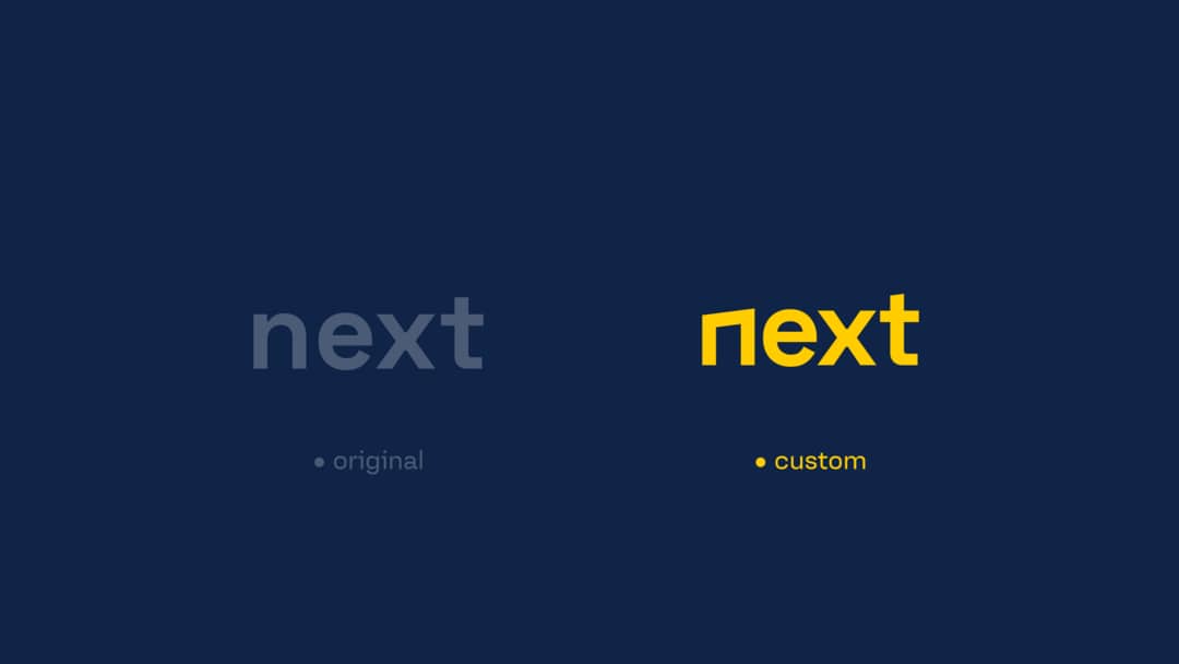 Next Customized Logo