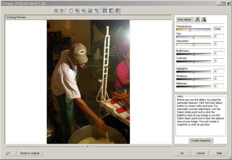 The Image Adjustment Lab