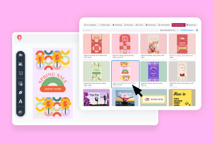 Explore fully editable Instagram story templates