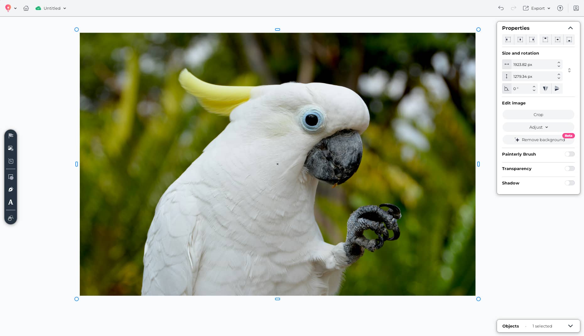 2. Select your image