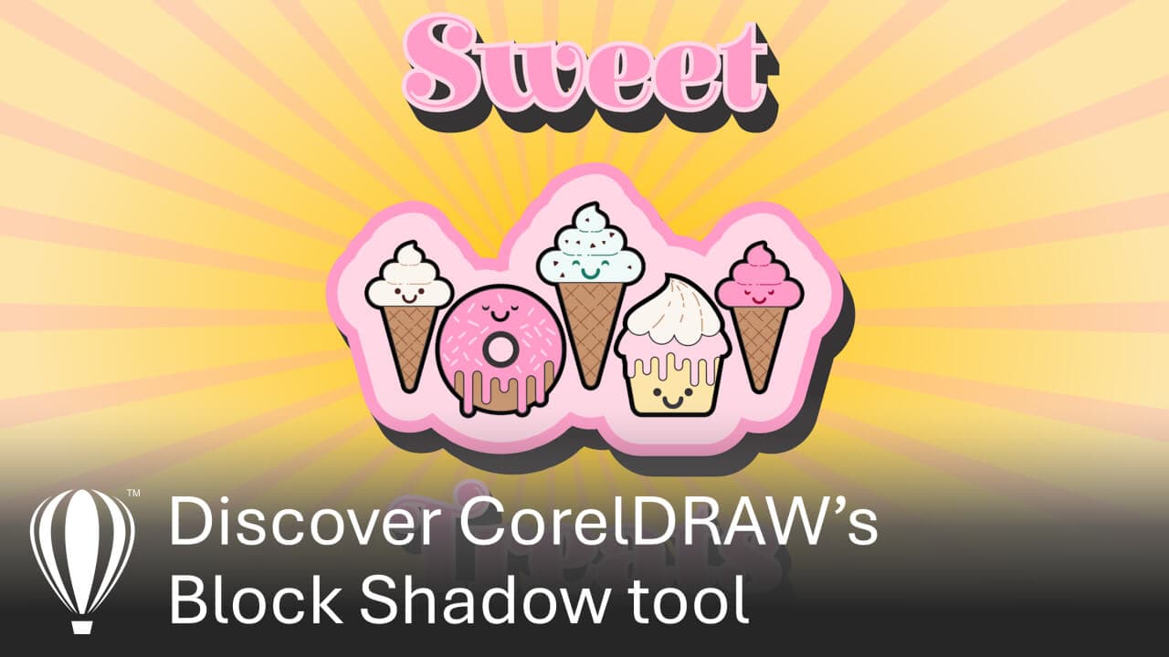 Find and activate the Block Shadow tool