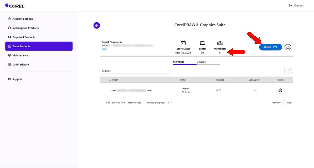 Add email address business license