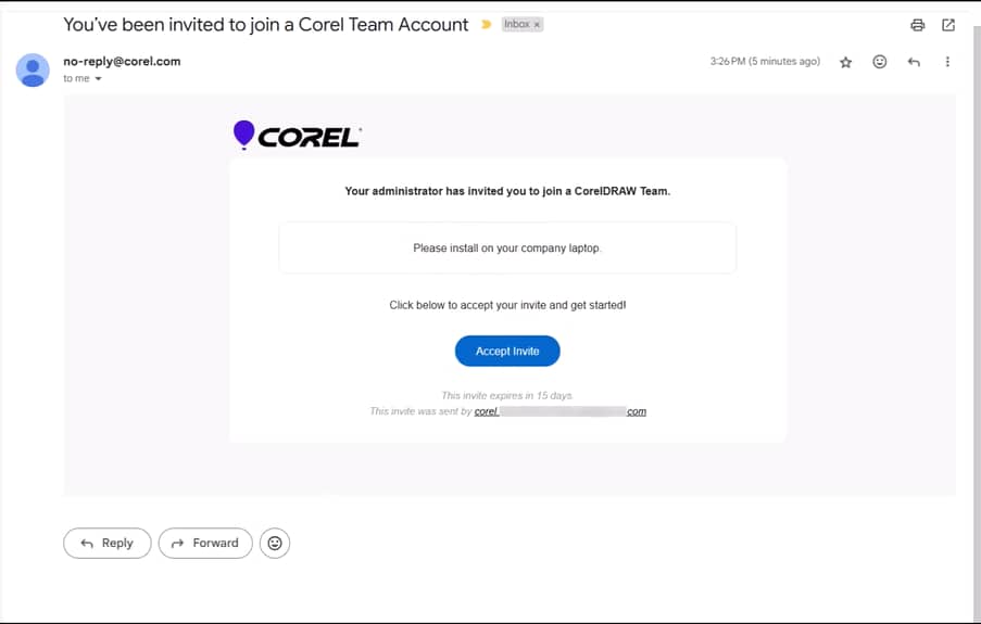 Accept link business license