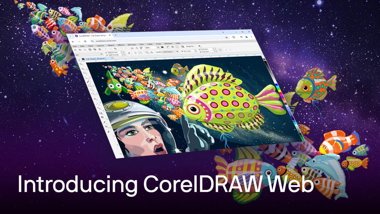 Create beyond limits with CorelDRAW Graphics Suite 2025. Learn about the new features, content, and enhancements that will propel your productivity into hyper speed.