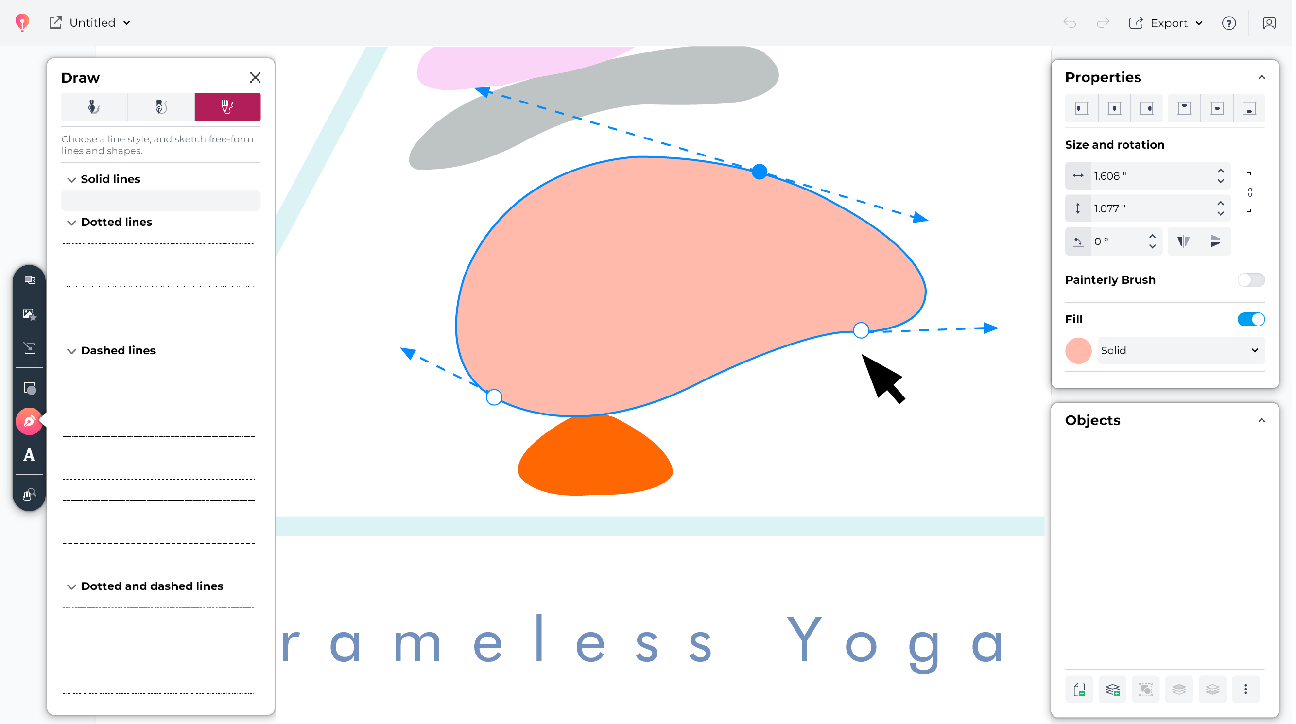 How to create shapes in CorelDRAW Go 5