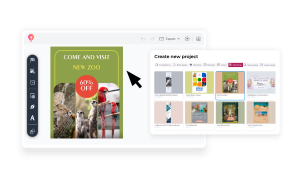 How to edit templates in CorelDRAW Go