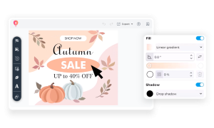 How to use fills, gradients, and shadows in CorelDRAW Go