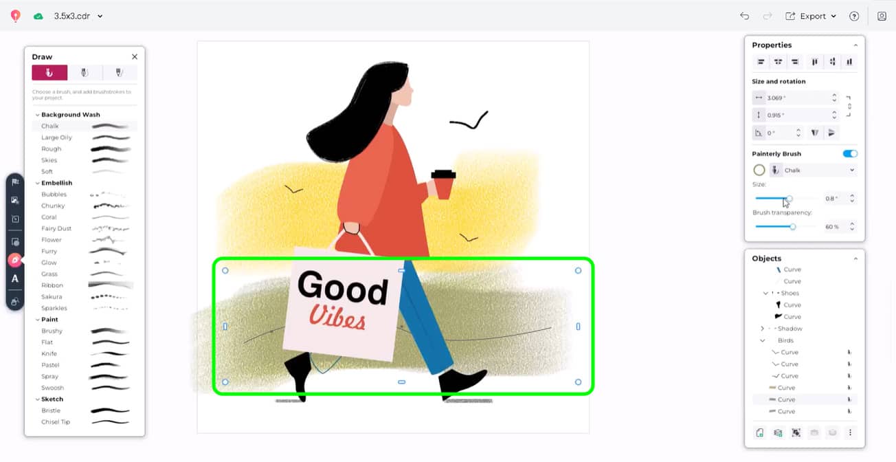 Customize your brushwork