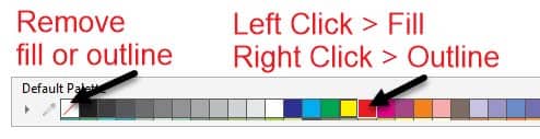 कोरल ड्रा में कलर पैलेट क्या होता है - What is a Color Palette in CorelDraw