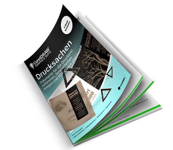 Dokumente mit Sonderfarben und Drucklack für den Druck vorbereiten