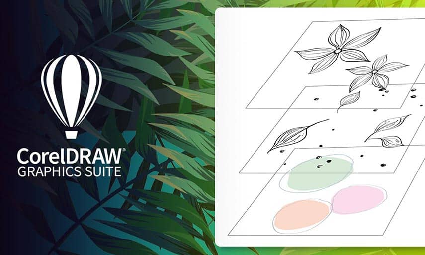 Ebenentechnik mit CorelDRAW