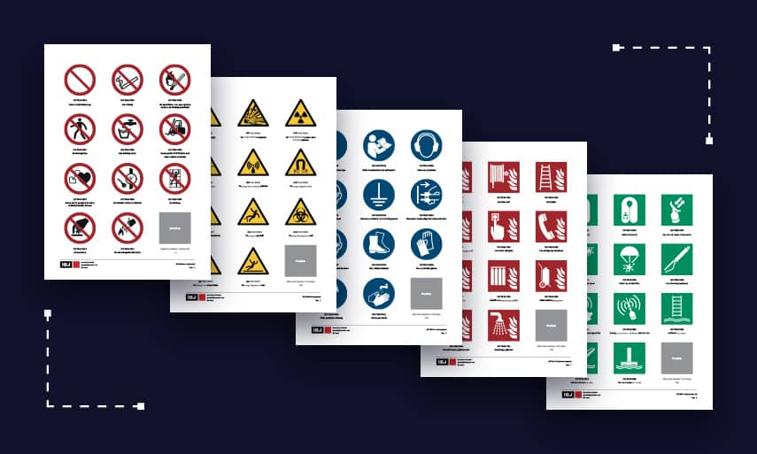 Free technical documentation ISO symbols for use in CorelDRAW 