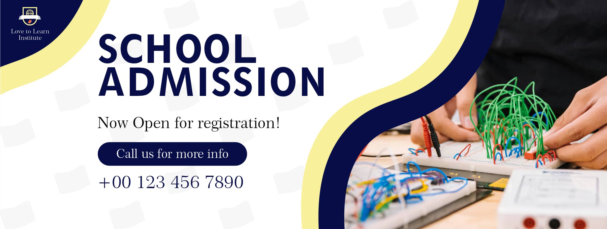 Education Facebook cover photo template