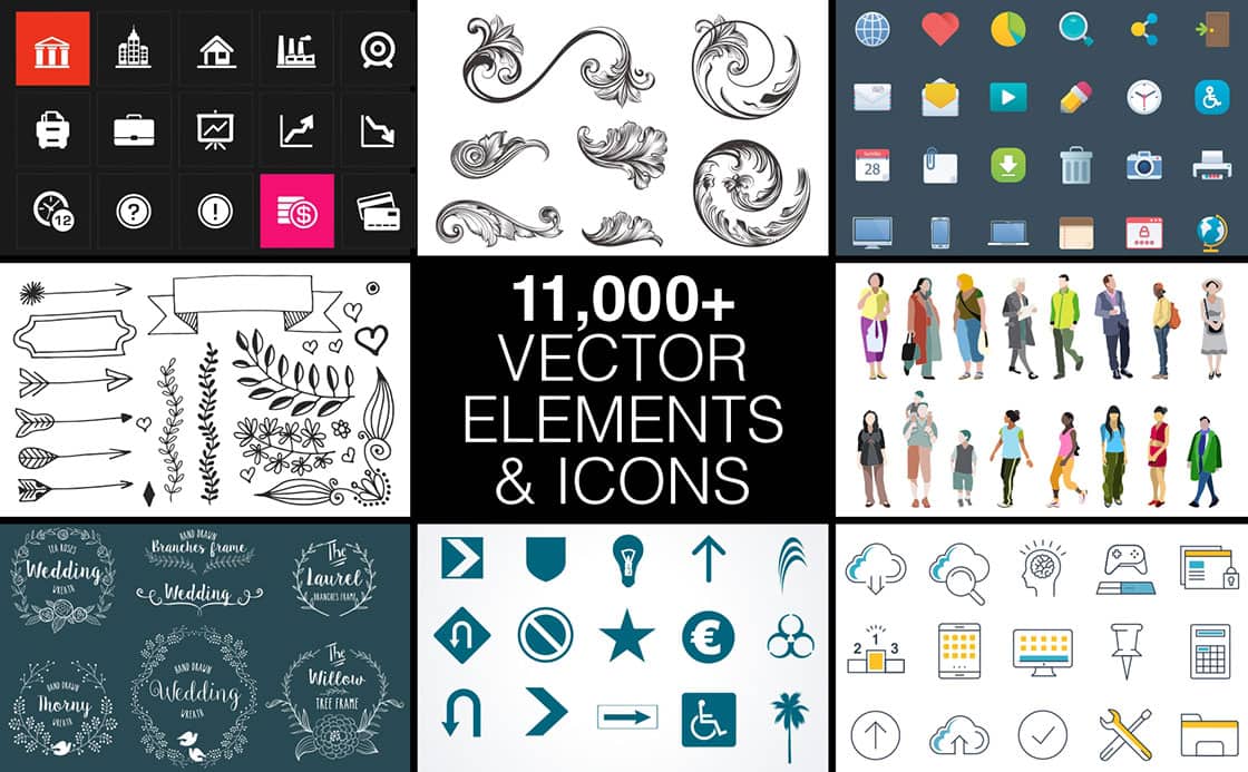Premium Vector Bundles: Vector art, icons & Graphics