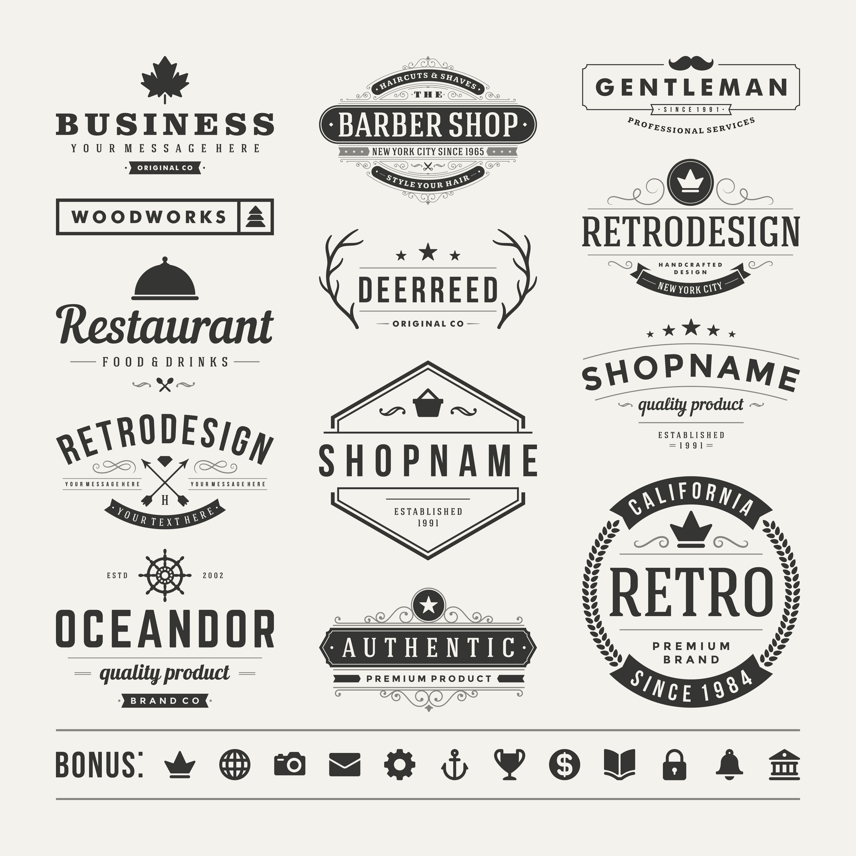 Color Block Logos, Color Block Logo Maker