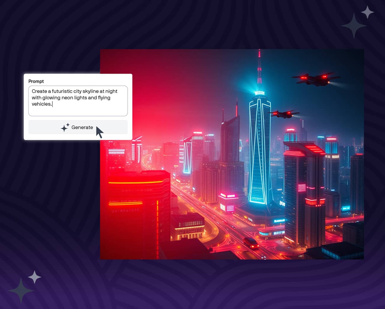 Generate images with AI