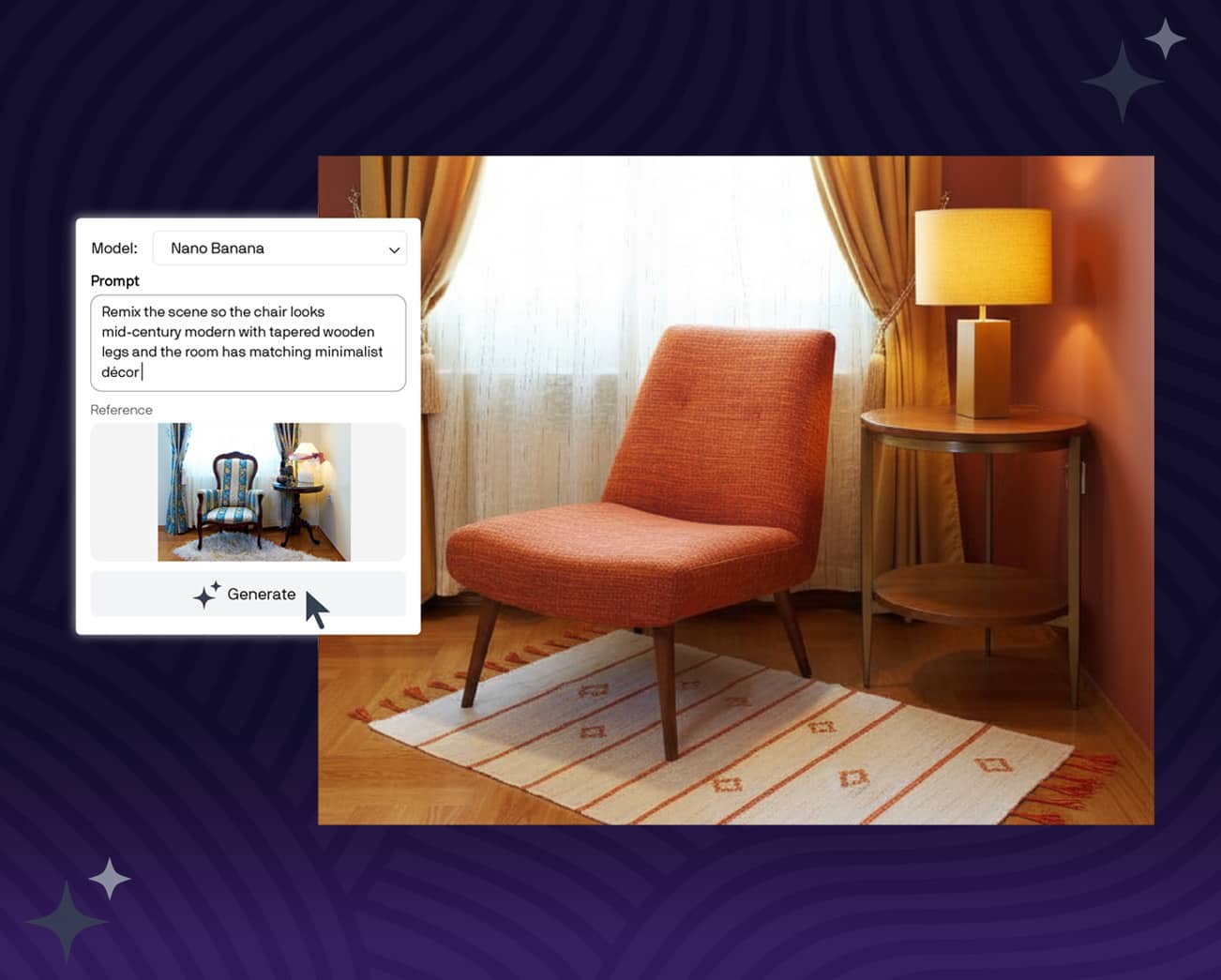 Remix images with AI