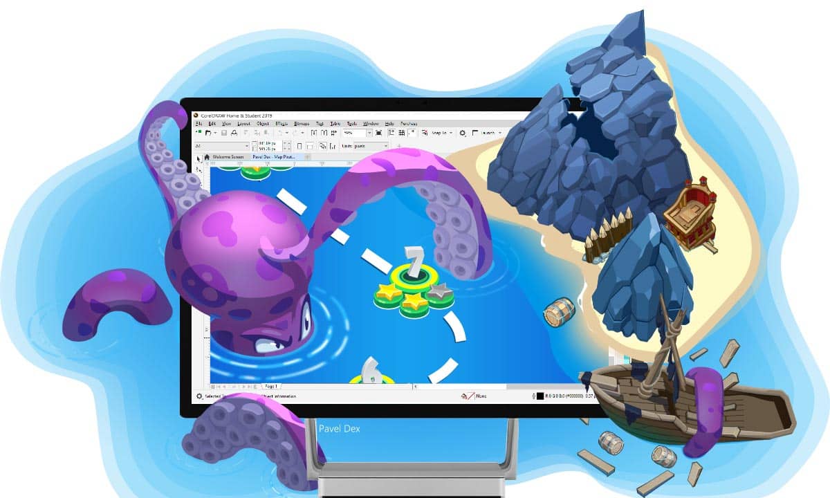 Graphic Design Software Coreldraw Home Student Suite 2019