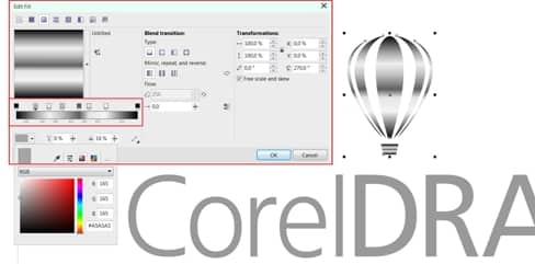 fit image in a shape in coreldraw tutorial